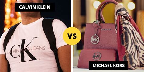 michael kors vs calvin klein.